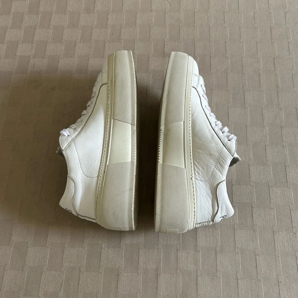 P448 Thea Perforated Platform Sneakers